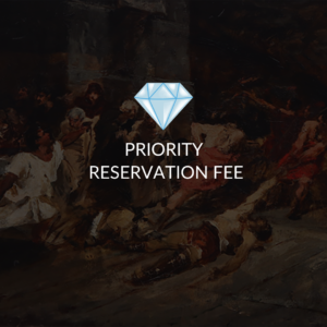 Priority Reservation Fee (This charge will be refunded/deducted from your invoice after the fine art transaction is complete.)